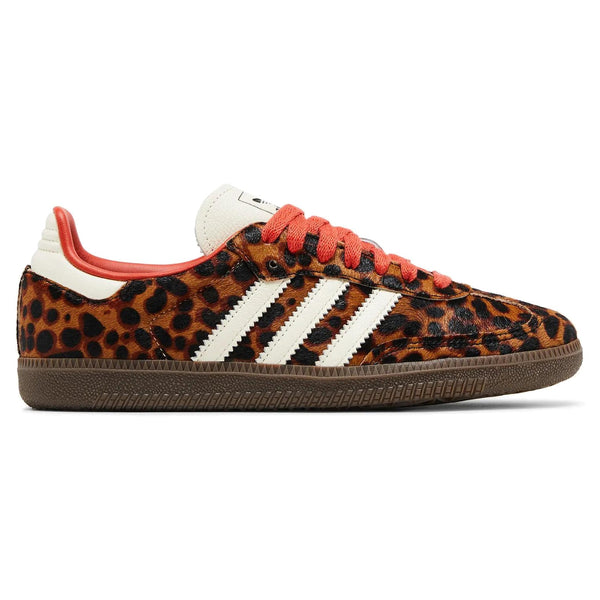 Adidas Samba OG Preloved Red Leopard (Women's) sneakers — style JI2734 — photo 1 of 5