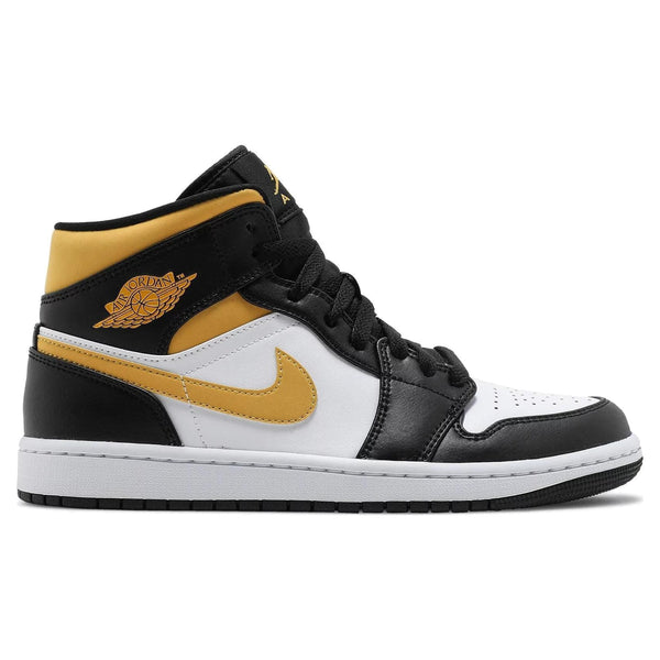 Air Jordan 1 Mid White Pollen Black - Supra Sneakers