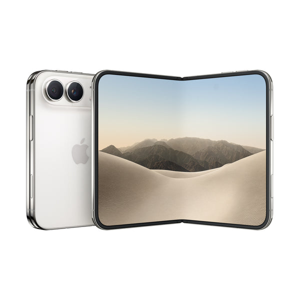 Apple iPhone Duo in Star White, front and back
