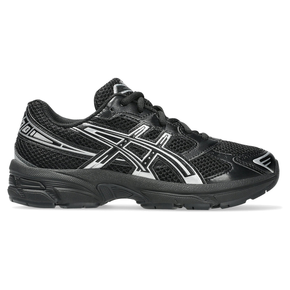 ASICS Gel-1130 Black Pure Silver (GS) sneakers — style 1204A169-001 — photo 1 of 5