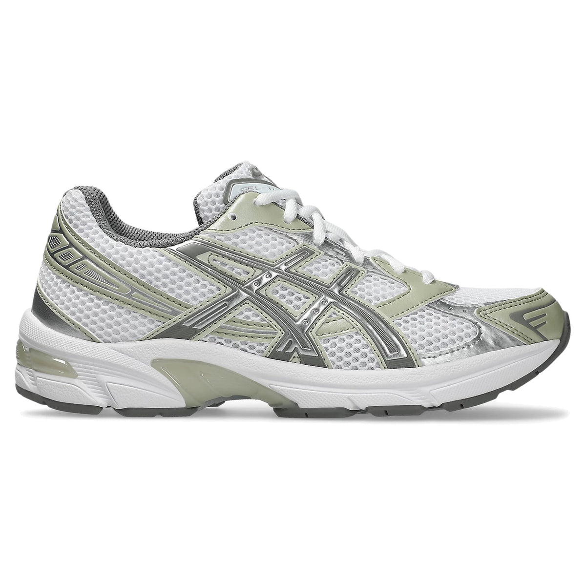 ASICS Gel-1130 White Dried Leaf Green (Women's) sneakers — style 1202A164-124 — photo 1 of 5