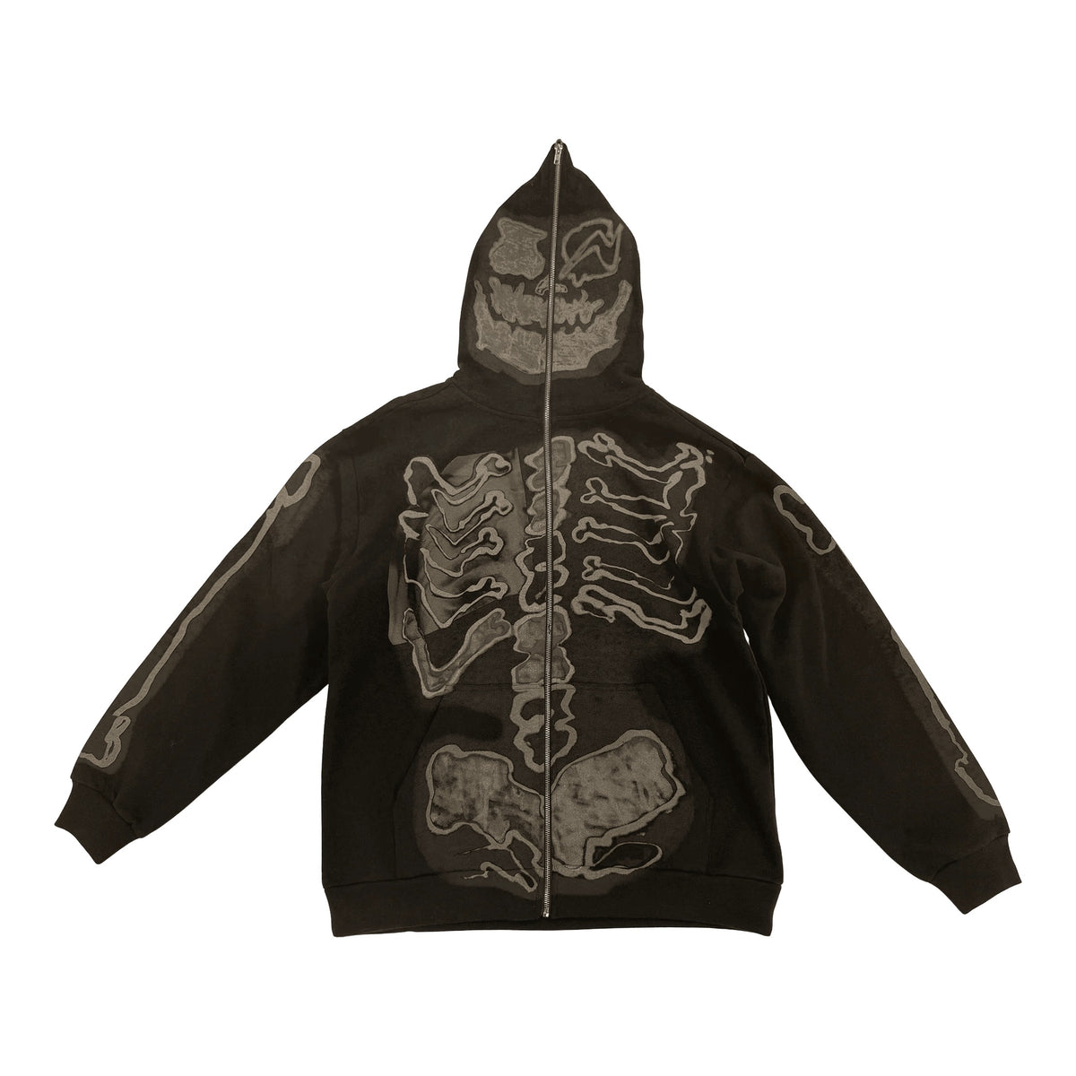 Cactus Jack x Fragment Skeleton Graffiti Full Zip Hoodie Redux (ComplexCon)