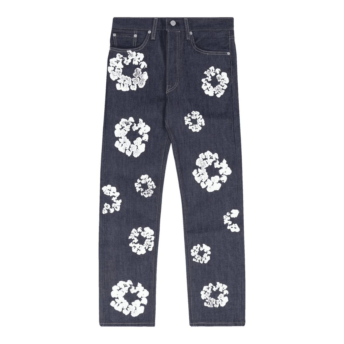 Denim Tears Levi's The Cotton Wreath Jean Selvedge - Supra Sneakers