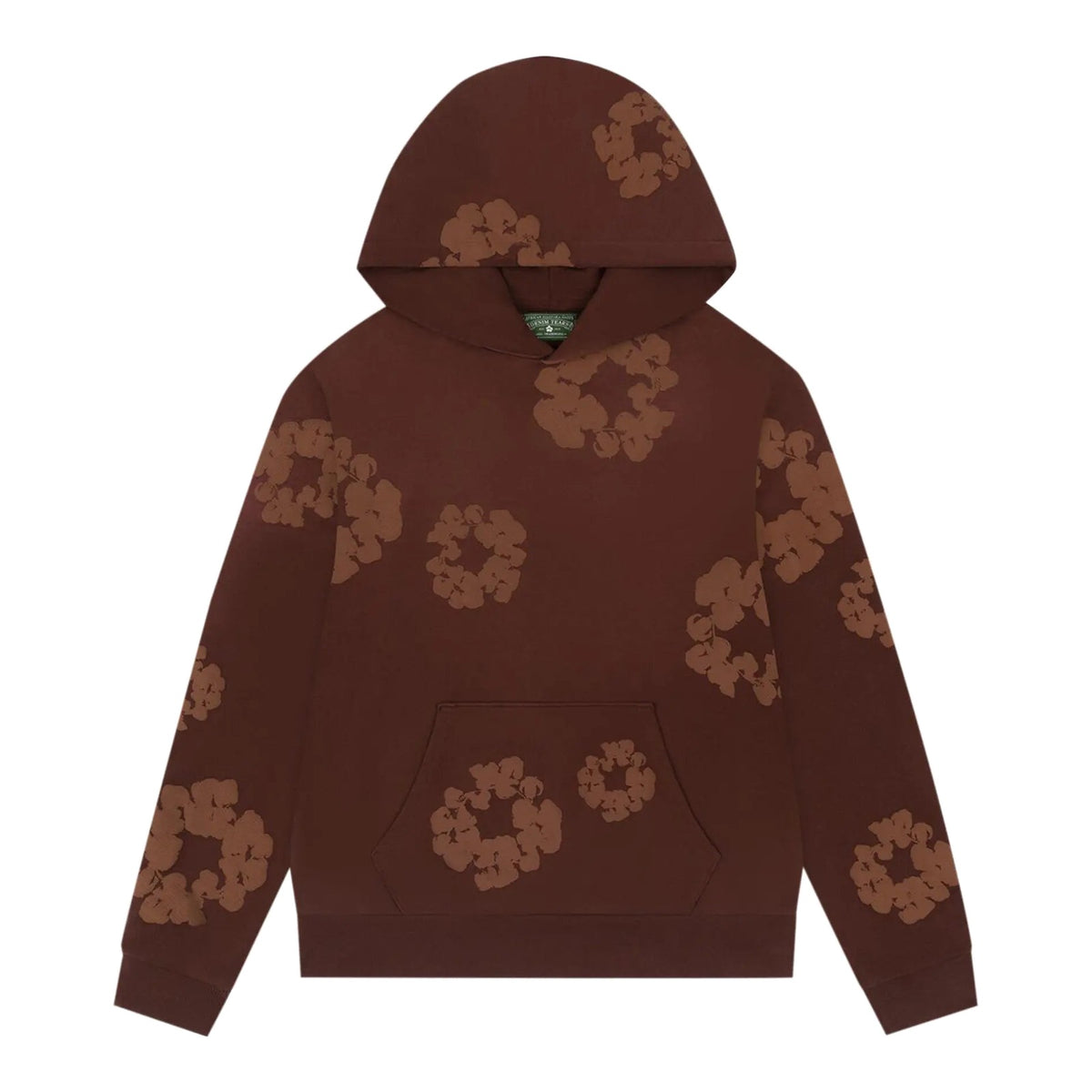 Denim Tears Mono Cotton Wreath Hoodie Brown