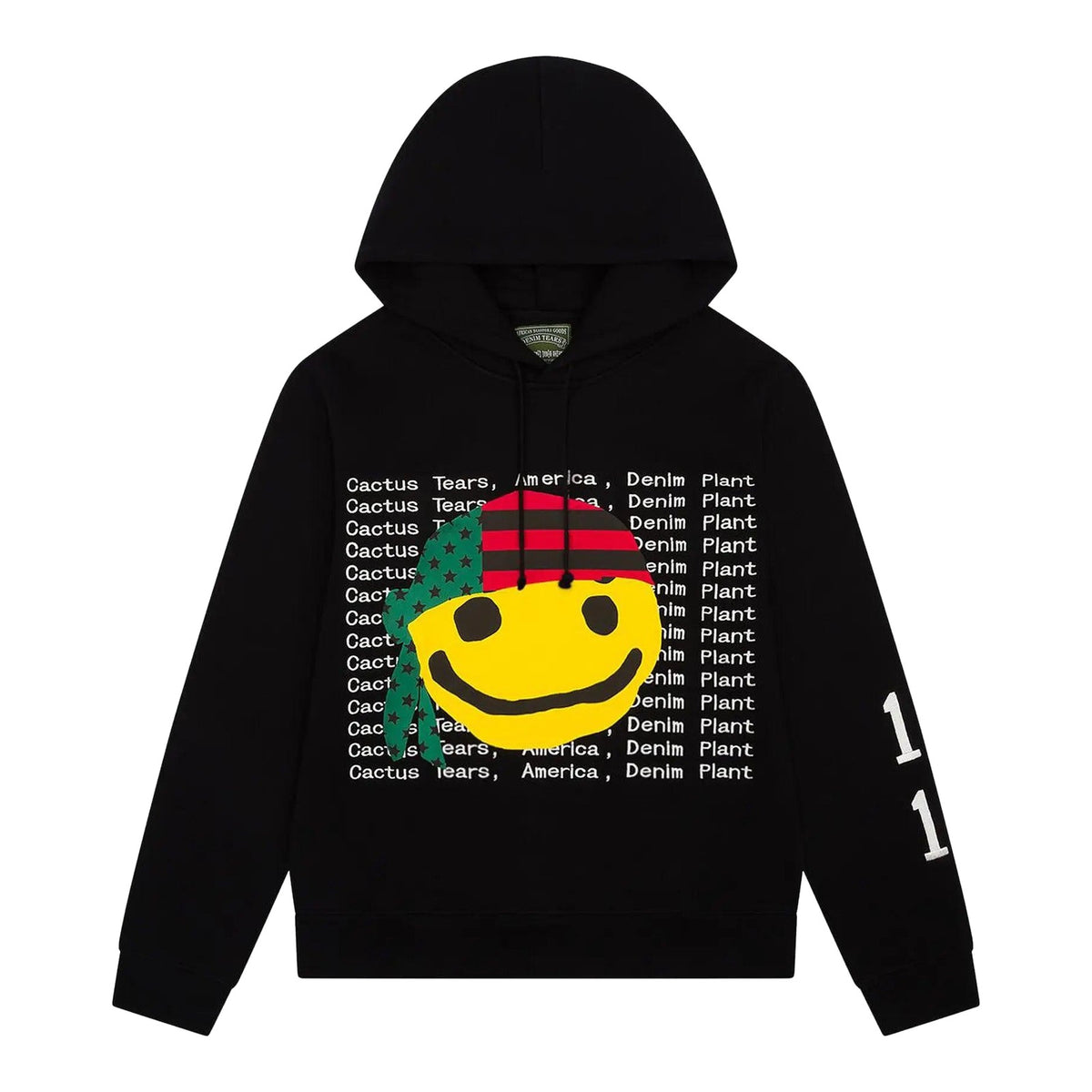 Denim Tears x CPFM Cactus Tears Hoodie Black