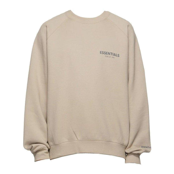 Fear of God Essentials Pullover Crewneck Tan String - Supra Sneakers