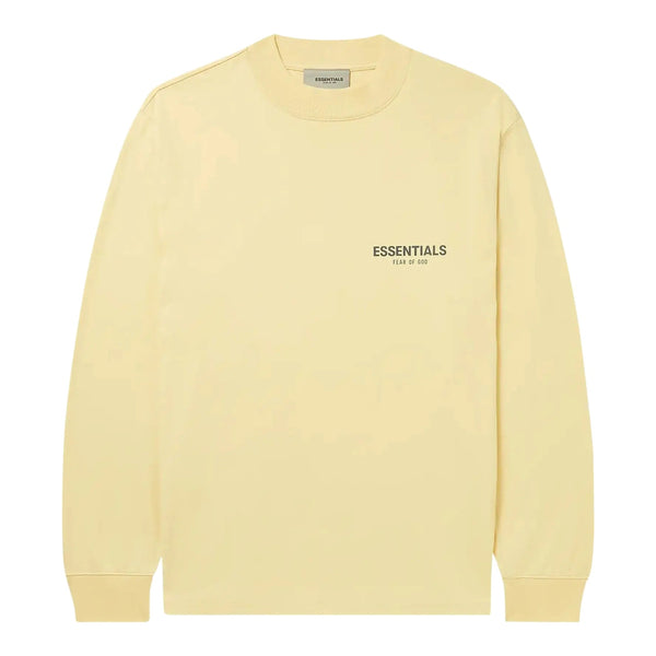 Fear of God Essentials Long Sleeve T-shirt Garden Cream