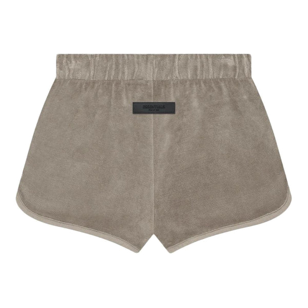 Fear of God Essentials Women's Velour Beach Short Desert Taupe - Supra Sneakers