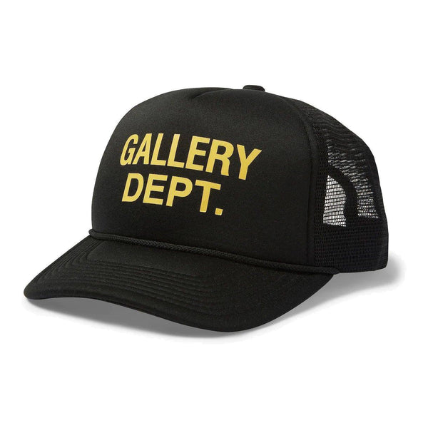 Gallery Dept. Logo Trucker Hat Black - Supra Sneakers