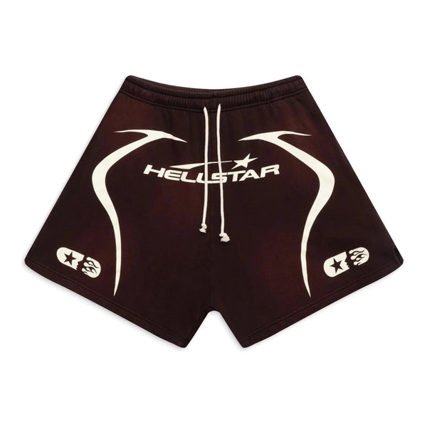 Hellstar Studios Warm Up Shorts Brown - Supra Sneakers
