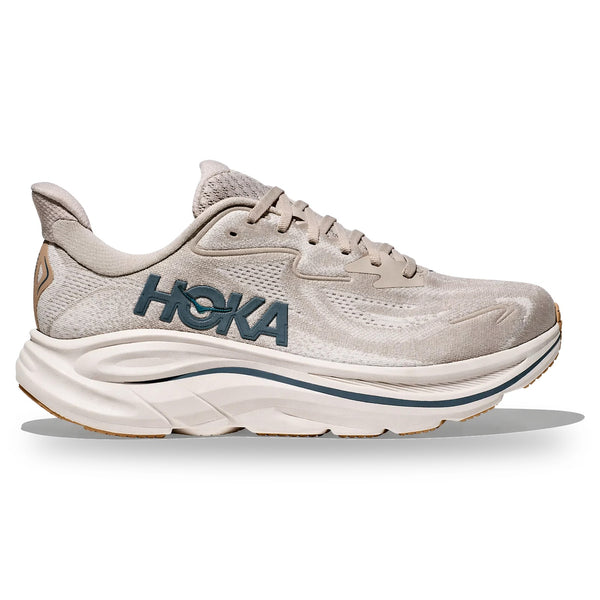 Hoka One One Clifton 10 Putty Grout (Wide) sneakers — style 1162032-PTYG — photo 1 of 5