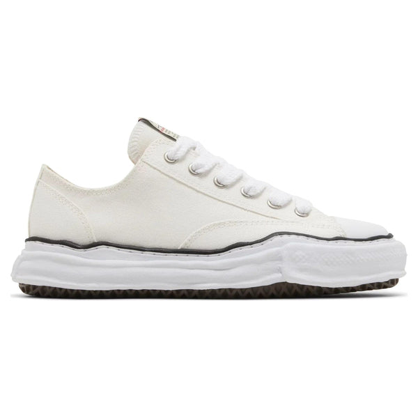 Maison Mihara Yasuhiro Peterson OG Sole Canvas Low White sneakers — style A01FW702-WHT — photo 1 of 2