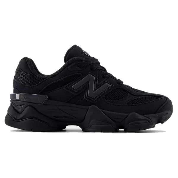 New Balance 9060 Triple Black (Preschool) sneakers — style PC9060BB — photo 1 of 5