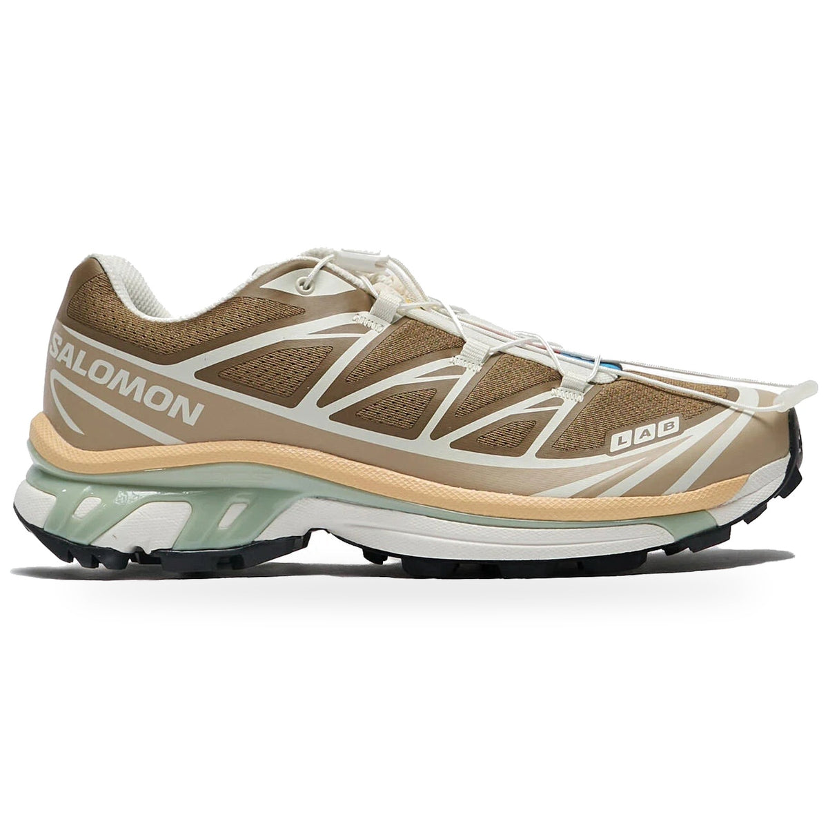 Salomon XT-6 Coyote Brown Sahara Sun sneakers — style L49205703 — photo 1 of 5