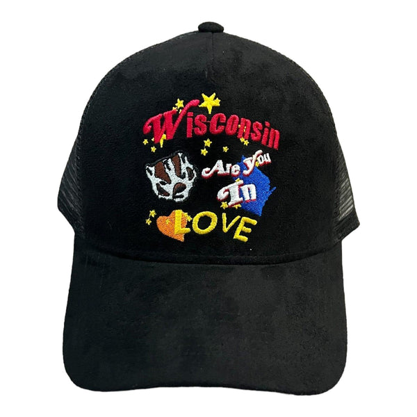 Supra Sneakers State Pride Trucker Hat Black - Supra Sneakers