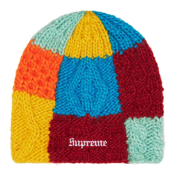 Supreme Block Knit Beanie Multicolor
