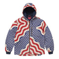 Supreme Flag Quilted Hooded Work Jacket Multicolor USA