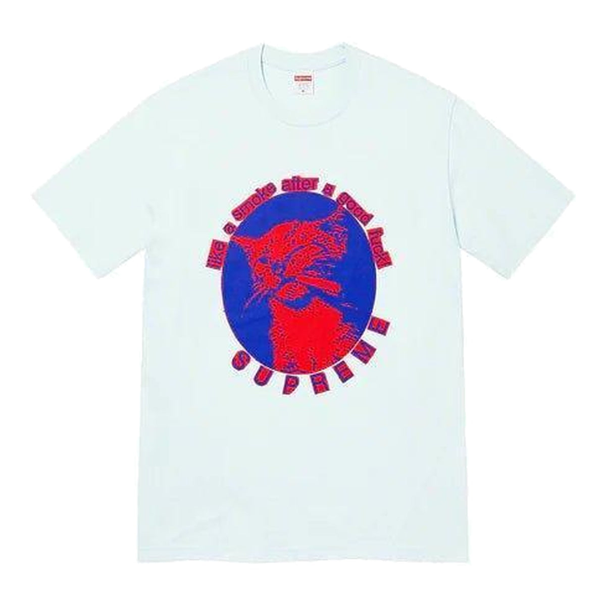Supreme Smoke Tee Pale Blue - Supra Sneakers