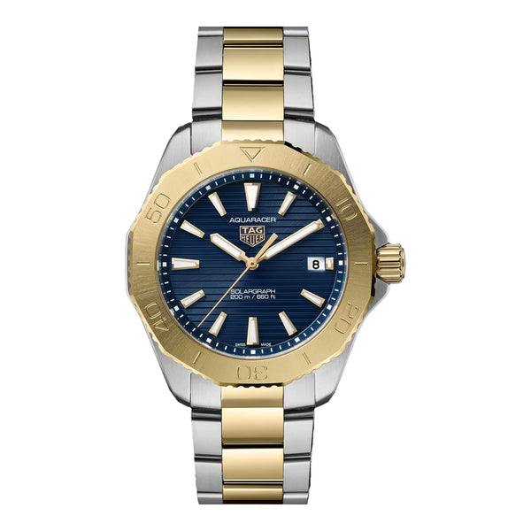 TAG Heuer Aquaracer Professional 200 Solargraph 40mm Mens Watch (WBP1120.BB0002)