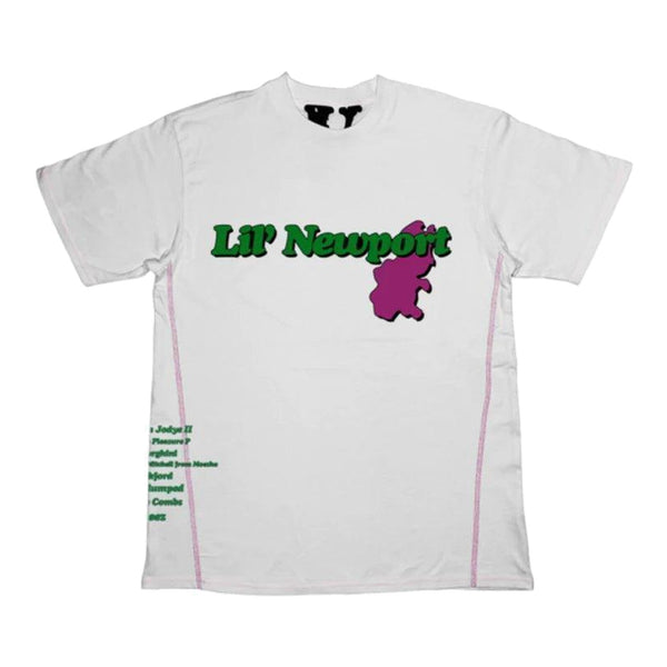 Vlone Yams Day Lil Newport T-shirt White - Supra Sneakers