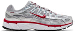 Nike P-6000 Metallic Silver Gym Red - Image 1
