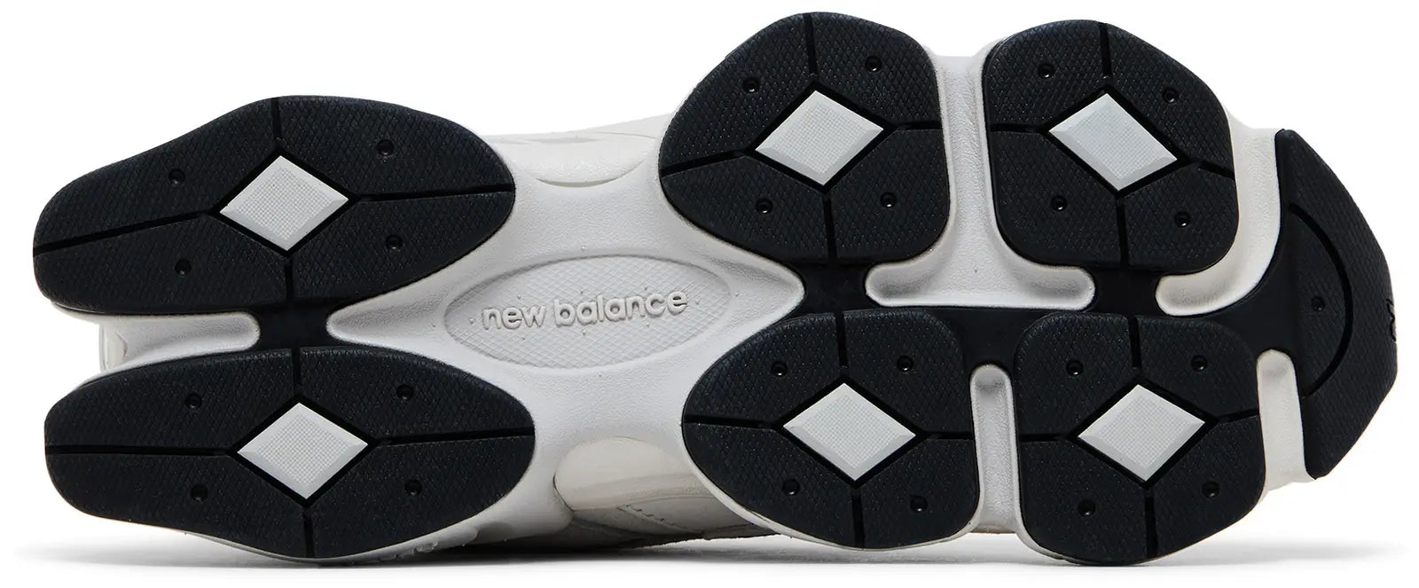 New Balance 9060 White Black Metallic Silver