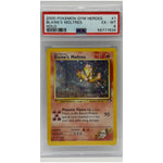 2000 Pokémon Gym Heroes Blaine's Moltres Holo 1/132 PSA 6 EX - MT - Image 3