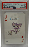 2000 Pokémon Silver Playing Cards Aipom Jack of Diamonds #190 PSA 10 GEM MINT