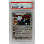 2006 Pokémon Crystal Guardians Aggron Ex Holo 89/100 PSA 6 EX-MT - Image 1