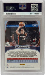 2019 Panini Chronicles Tyler Herro Pink Rookie Card #252 PSA 10 GEM MINT - Image 2
