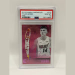 2019 Panini Chronicles Tyler Herro Pink Rookie Card #212 PSA 10 GEM MINT - Image 3