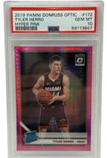 2019 Panini Donruss Optic 泰勒·希罗 Hyper Pink 新秀球星卡 #172 PSA 10 宝石级完好