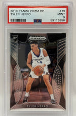 2019 Panini Prizm Draft Picks Tyler Herro Rookie Card #79 PSA 9 MINT - Image 3