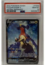 2022 Pokémon SWSH Astral Radiance Garchomp V FA #TG23 PSA 10 GEM MINT — original photo 1 - Image 3