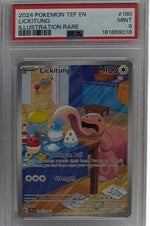 2024 Pokémon SV Temporal Forces Lickitung Illustration Rare #180 PSA 9 MINT — photo 3 - Image 3