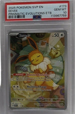 2025 Pokémon SV Prismatic Evolutions ETB Eevee Promo #173 PSA 10 GEM MINT — photo 3 - Image 3