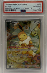 2025 Pokémon SV Prismatic Evolutions ETB Eevee Promo #173 PSA 10 GEM MINT — original photo 1 - Image 5