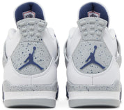 Air Jordan 4 Retro White Midnight Navy