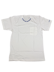 Chrome Hearts Neck Logo Pocket T-Shirt White / Blue