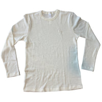 Chrome Hearts Wool Embroidered L/S Thermal Crewneck White