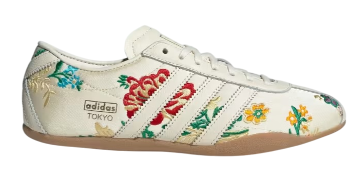 Adidas Tokyo Cream White Floral Embroidery (Women's)