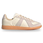 Beige Adidas sneaker with brown sole on a white background - Image 1