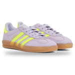 Adidas Gazelle Indoor Silver Dawn Solar Yellow (Women's) sneakers — style IH5492 — photo 2 of 5 - Image 2