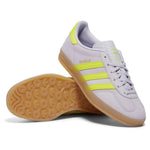 Adidas Gazelle Indoor Silver Dawn Solar Yellow (Women's) sneakers — style IH5492 — photo 3 of 5 - Image 3