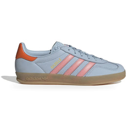 adidas Gazelle Indoor Wonder Blue Solar Orange Gum (Women's)