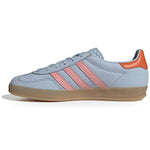 adidas Gazelle Indoor Wonder Blue Solar Orange Gum (Women's) sneakers — style JI2720 — photo 3 of 5 - Image 3