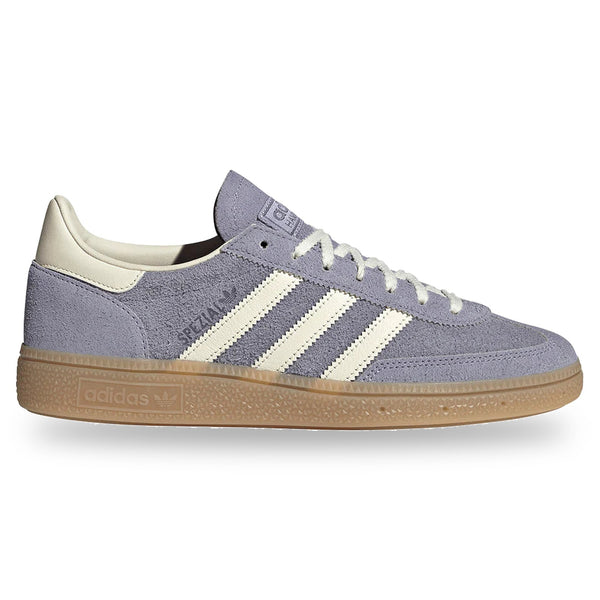 Adidas Handball Spezial Silver Violet Cream White (Women's) sneakers — style JR0849 — photo 1 of 5