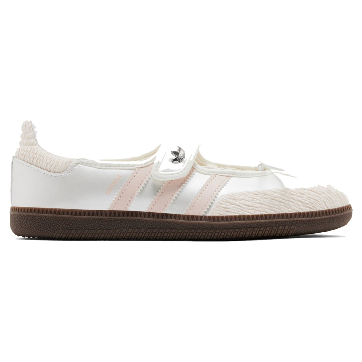 Adidas Samba Jane Cloud White Pink (Women's) sneakers — style JR4482 — photo 1 of 5