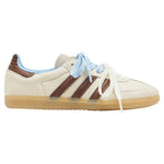 Adidas Samba OG Cream Dark Brown Blue Pony Hair (Women's) sneakers — style KI2514 — photo 2 of 6 - Image 2