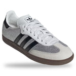 Gray and black Adidas sneaker on a white background - Image 2